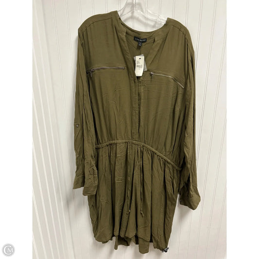 Romper By Lane Bryant In Green, Size: 4x