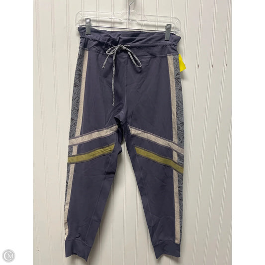 Athletic Leggings Capris By Free People In Purple, Size: L