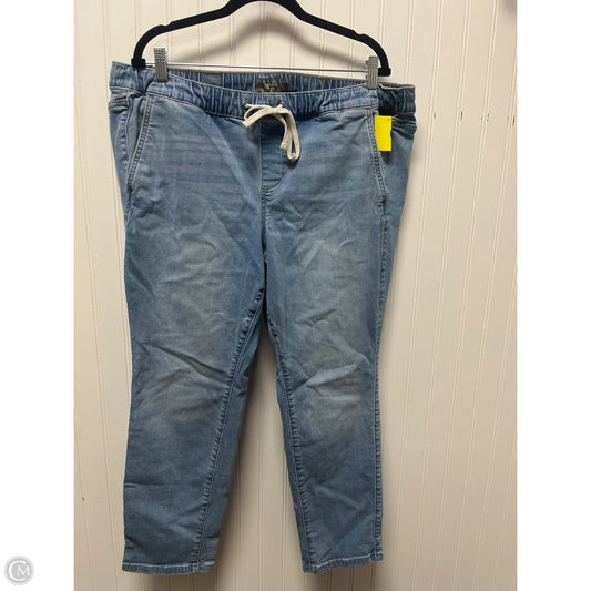 Jeans Jeggings By Torrid In Blue Denim, Size: 18