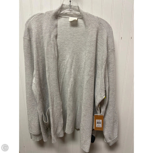 Sweater Cardigan By Cyrus In Grey, Size: Xl