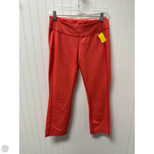 Athletic Leggings By Lululemon In Orange, Size: M