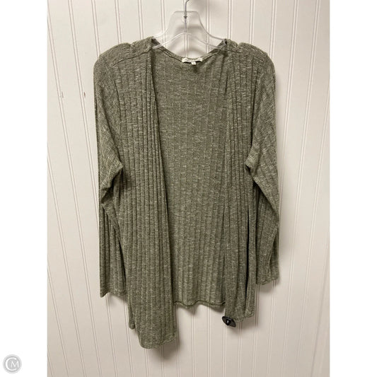 Cardigan By Charlotte Russe In Green, Size: L