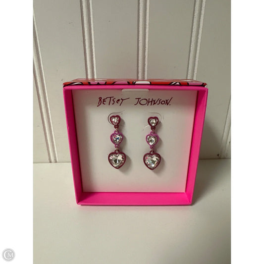 Earrings Dangle/drop By Betsey Johnson, Size: 1