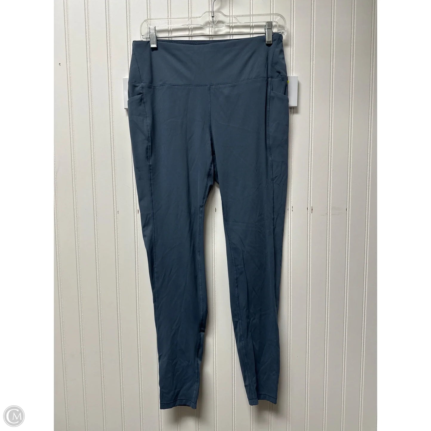 Athletic Leggings Capris By Spyder In Blue, Size: L