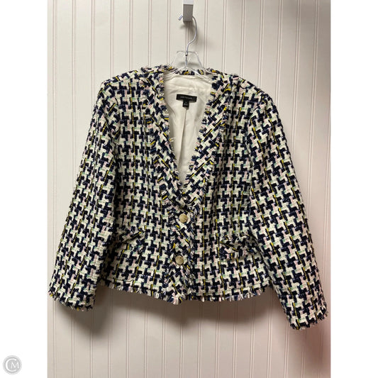 Blazer By Ann Taylor In Multi-colored, Size: L