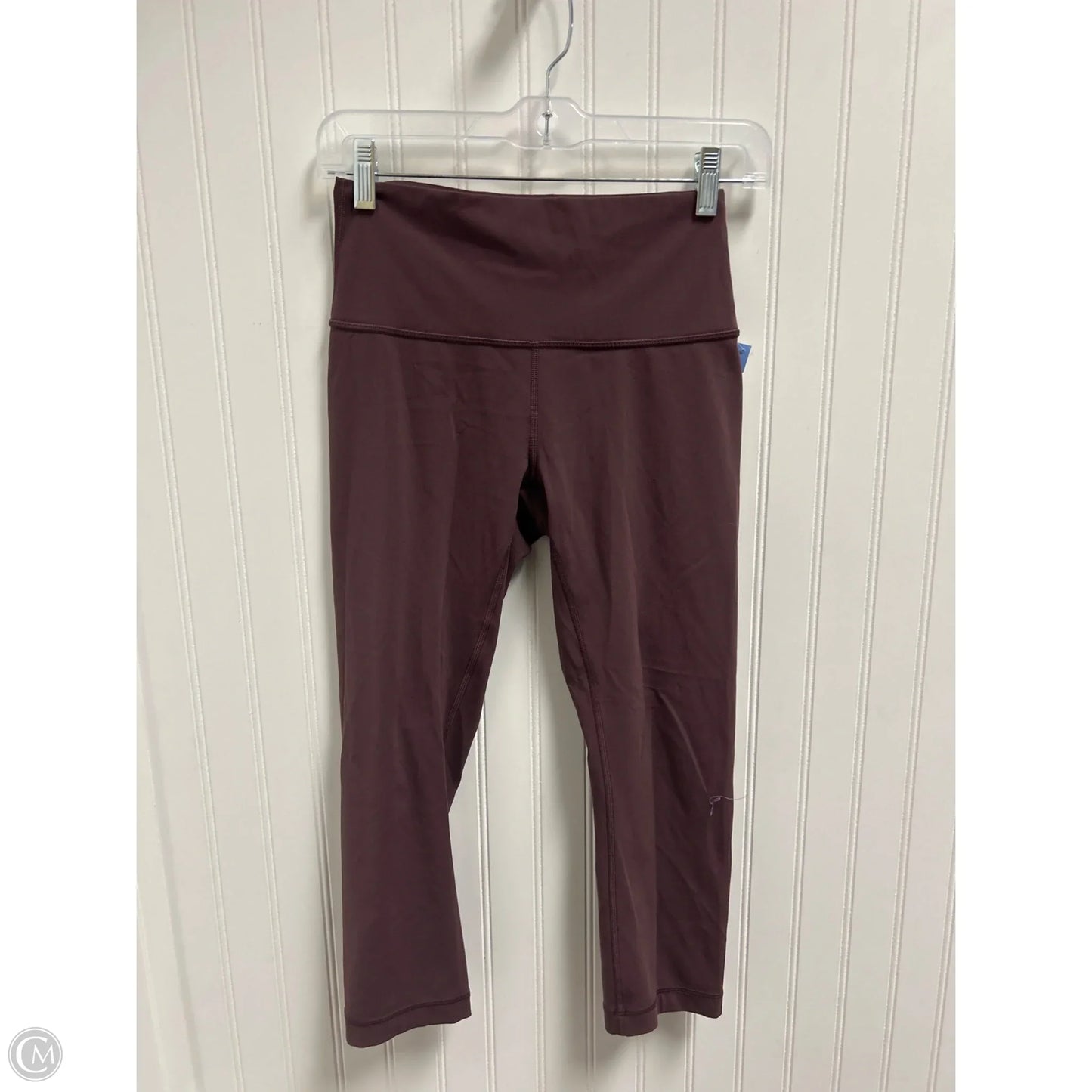 Athletic Leggings Capris By Lululemon In Purple, Size: S