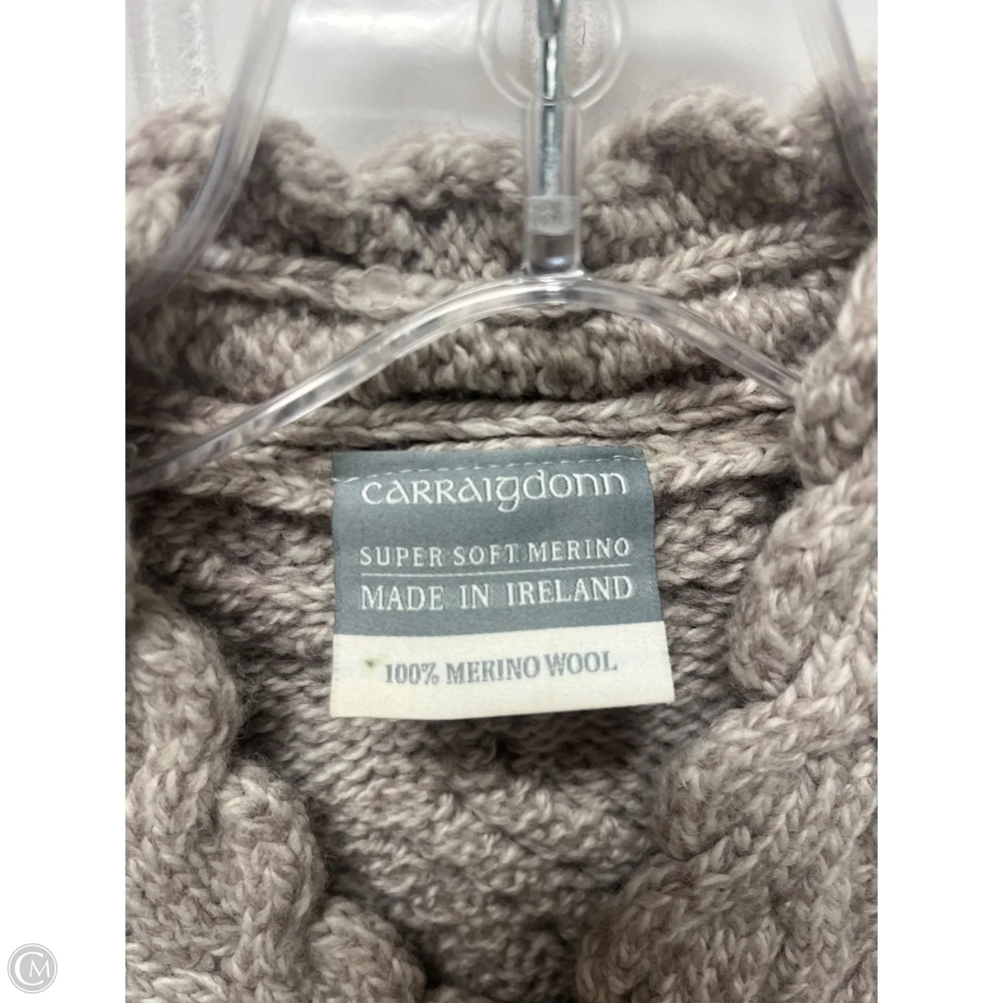 Sweater By Clothes Mentor In Grey, Size: L