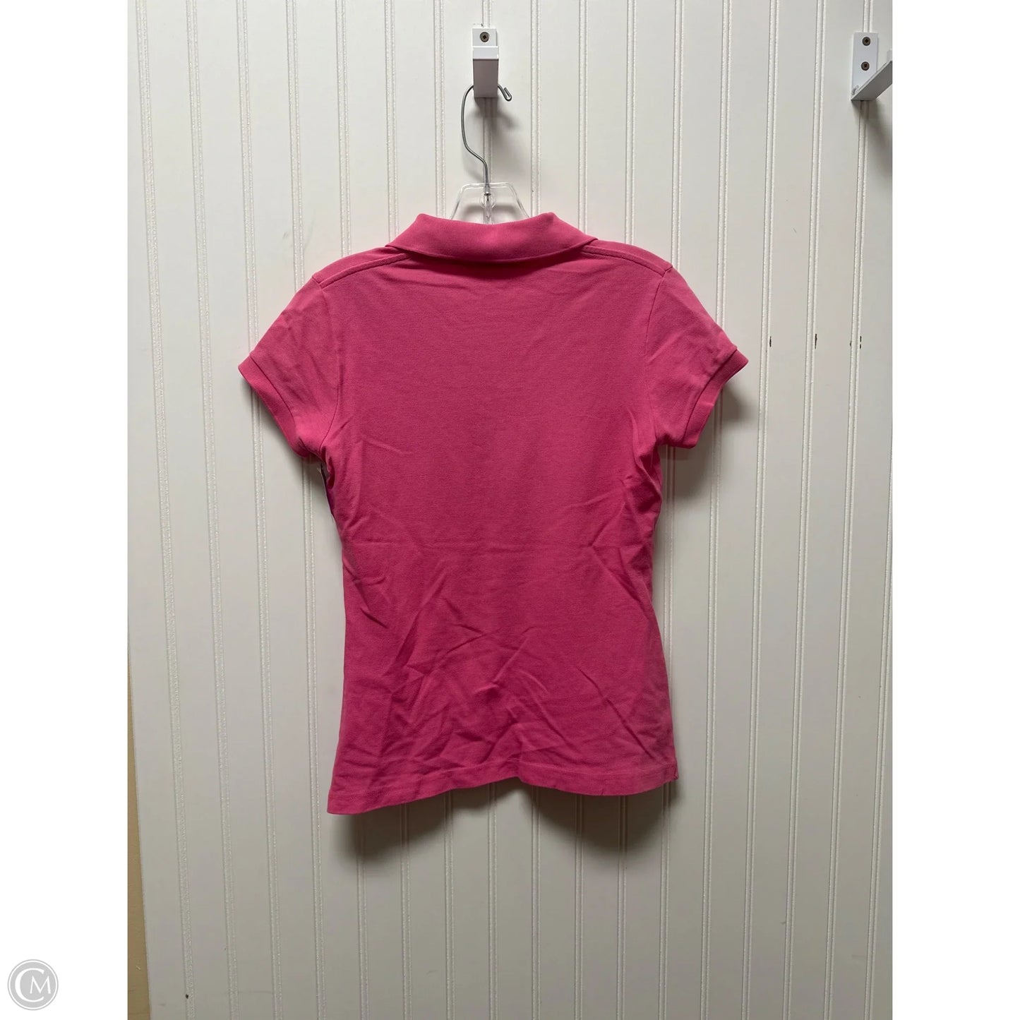 Top Short Sleeve Designer By Lilly Pulitzer In Pink, Size: S