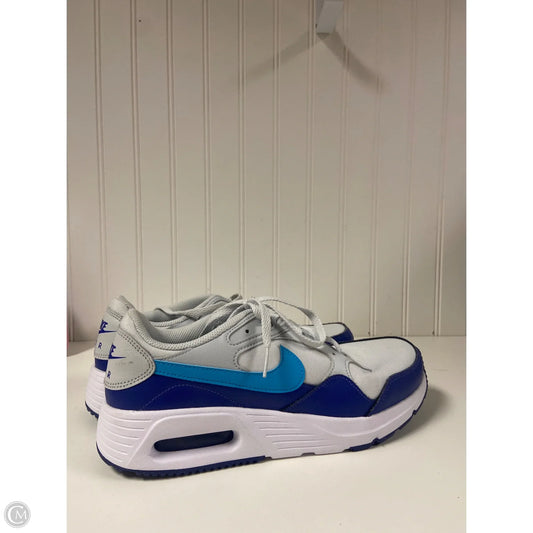 Shoes Sneakers By Nike In Blue & Grey, Size: 10