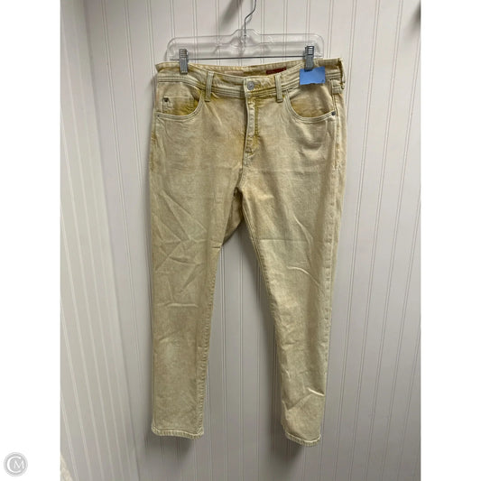 Jeans Straight By Pilcro In Yellow, Size: 10
