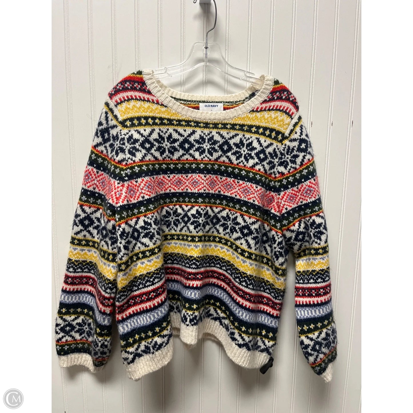 Sweater By Old Navy In Multi-colored, Size: Xl