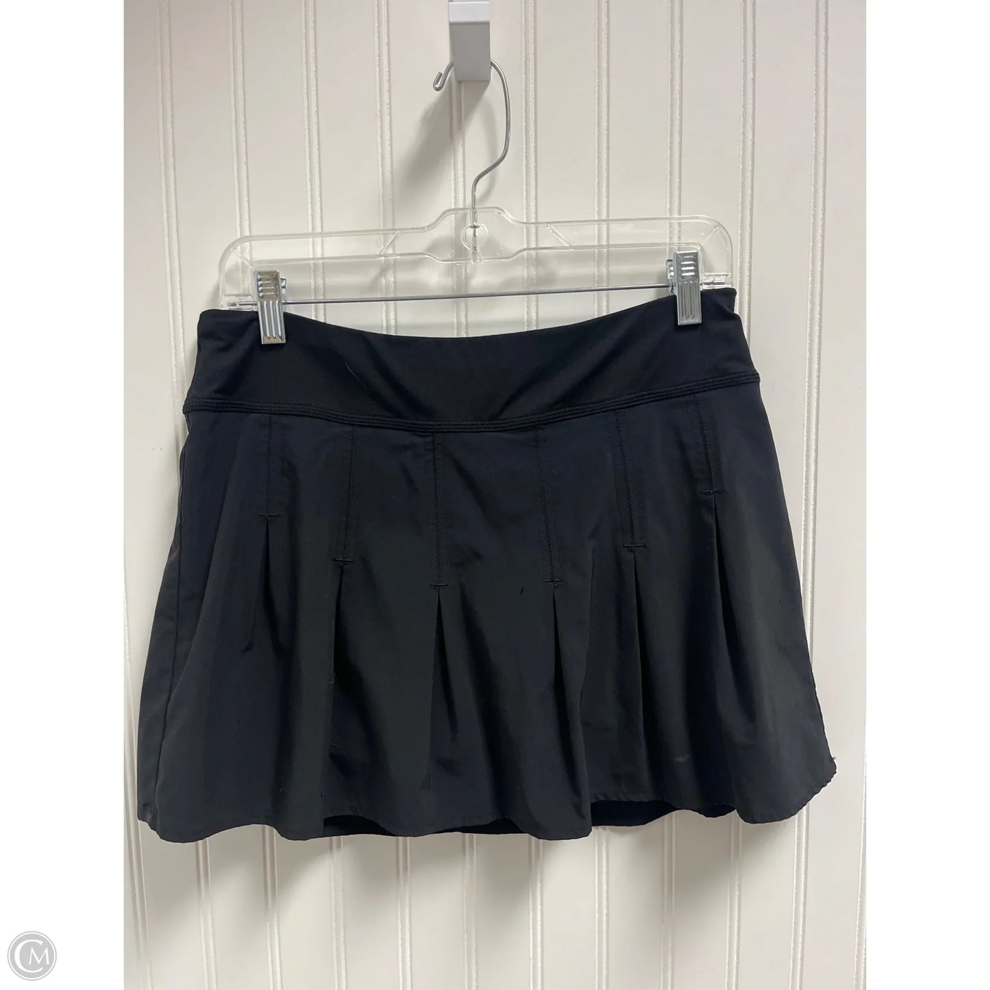 Athletic Skort By Athleta In Black, Size: M
