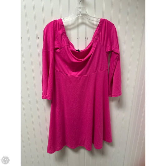 Dress Casual Short By Torrid In Pink, Size: L