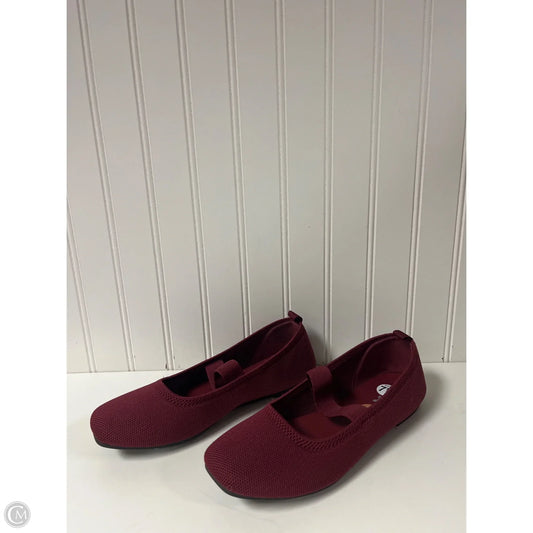 Shoes Flats By Mia In Red, Size: 7.5
