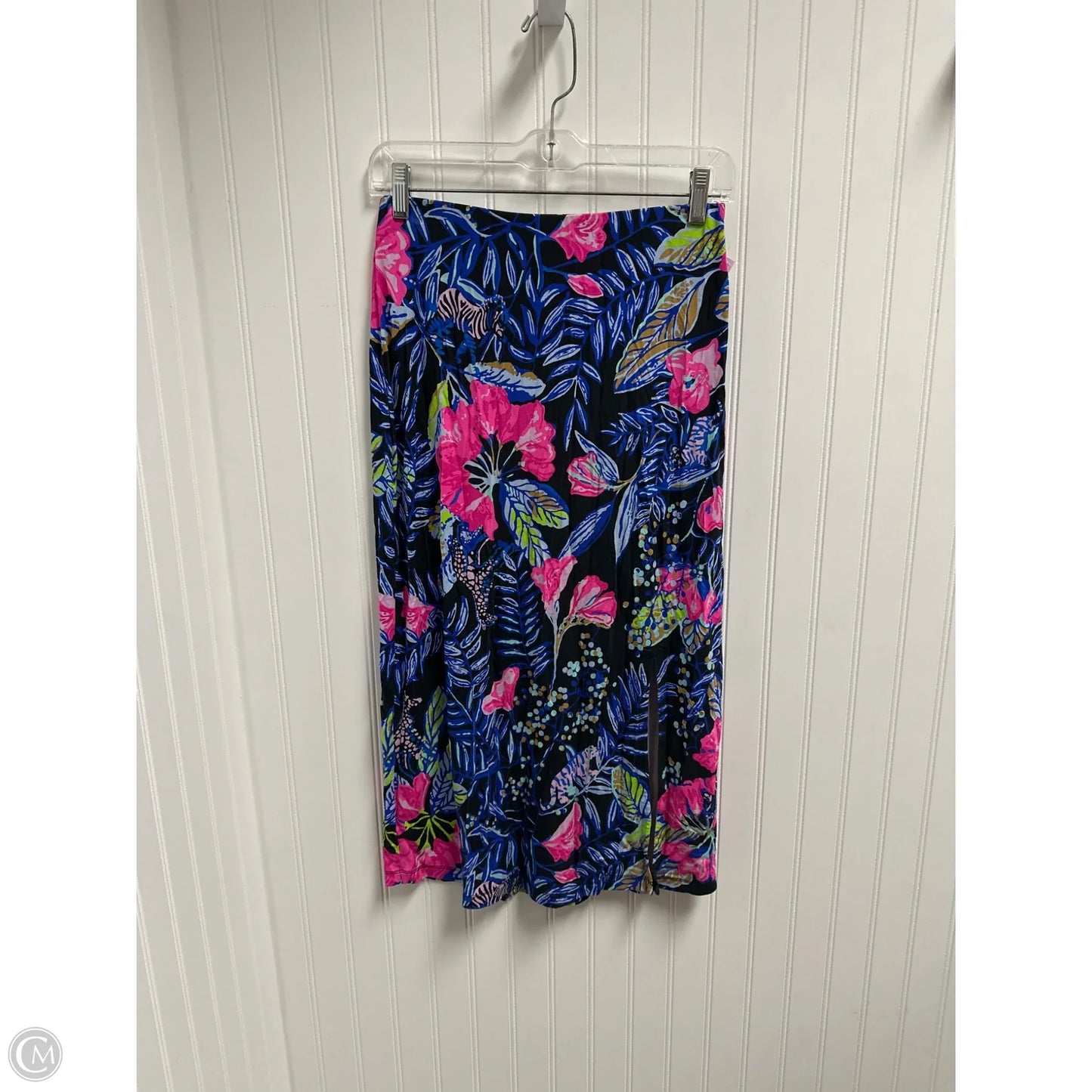 Skirt Designer By Lilly Pulitzer In Black & Blue, Size: 2