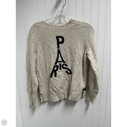 Sweater By Loft In Cream, Size: Sp