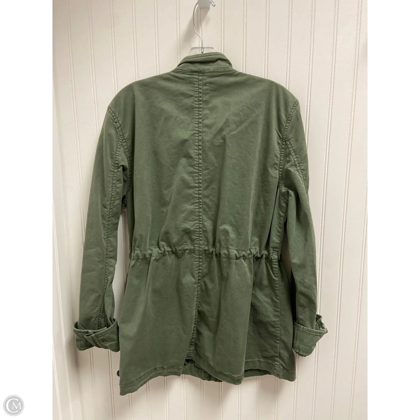 Jacket Utility By Gap In Green, Size: S