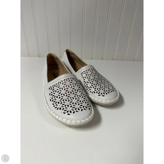 Shoes Flats By Earth In Cream, Size: 8.5