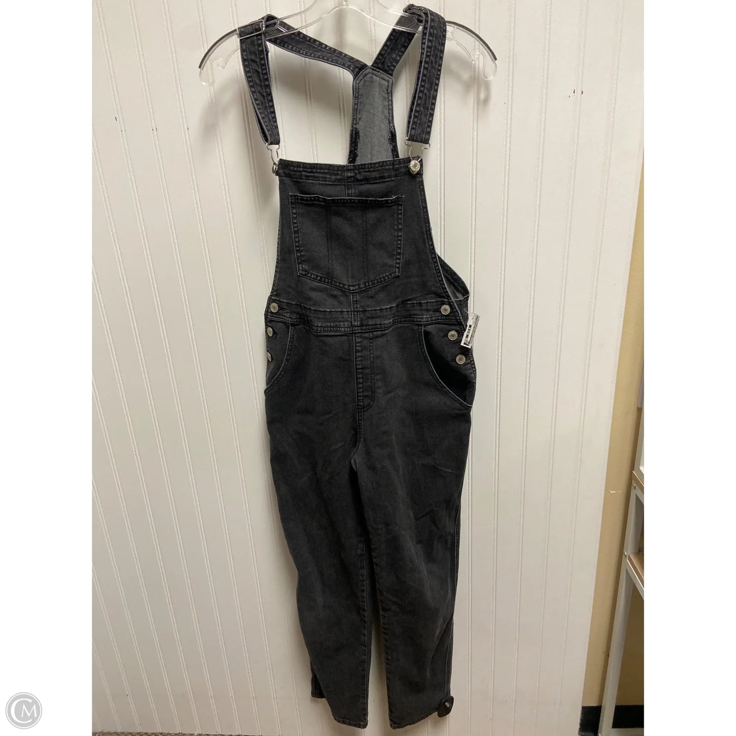Overalls By Clothes Mentor In Black Denim, Size: S
