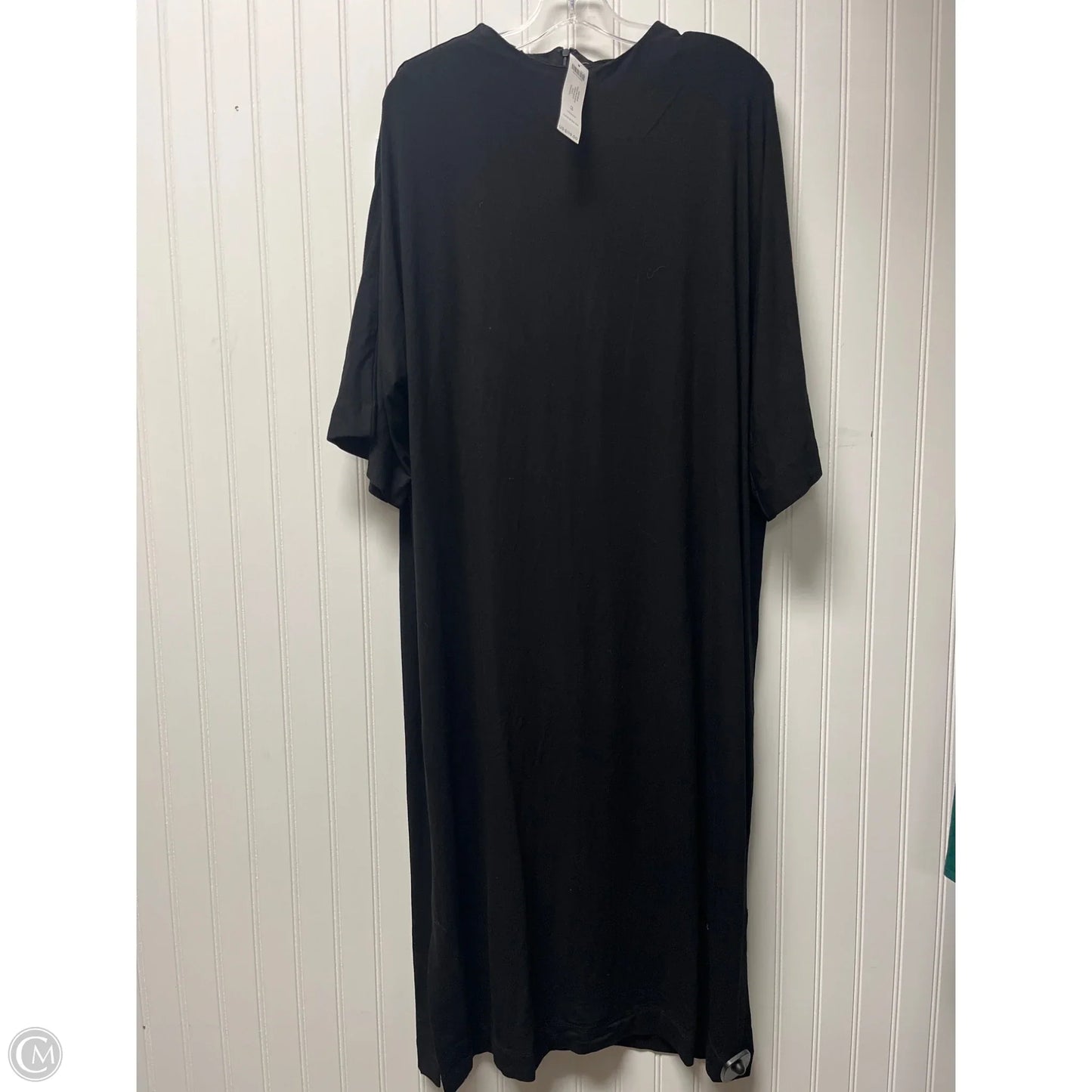 Dress Casual Maxi By Chicos In Black, Size: Xl