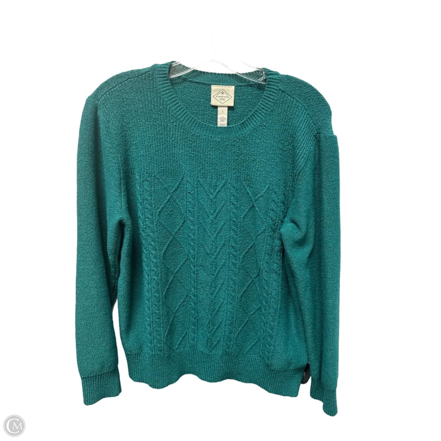 Sweater By St Johns Bay In Green, Size: L