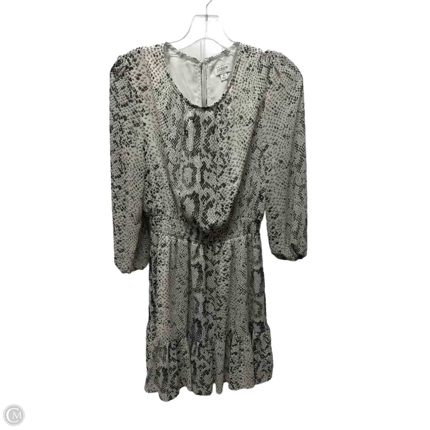Dress Casual Short By J. Crew In Snakeskin Print, Size: S