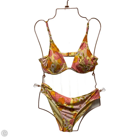 Swimsuit 2pc By Cupshe In Floral Print, Size: M