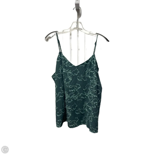 Top Sleeveless By Nine West In Green, Size: Xl