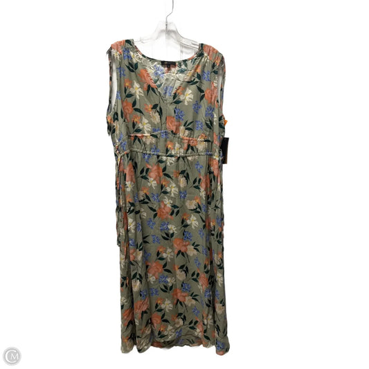 Dress Designer By Frye In Floral Print, Size: L