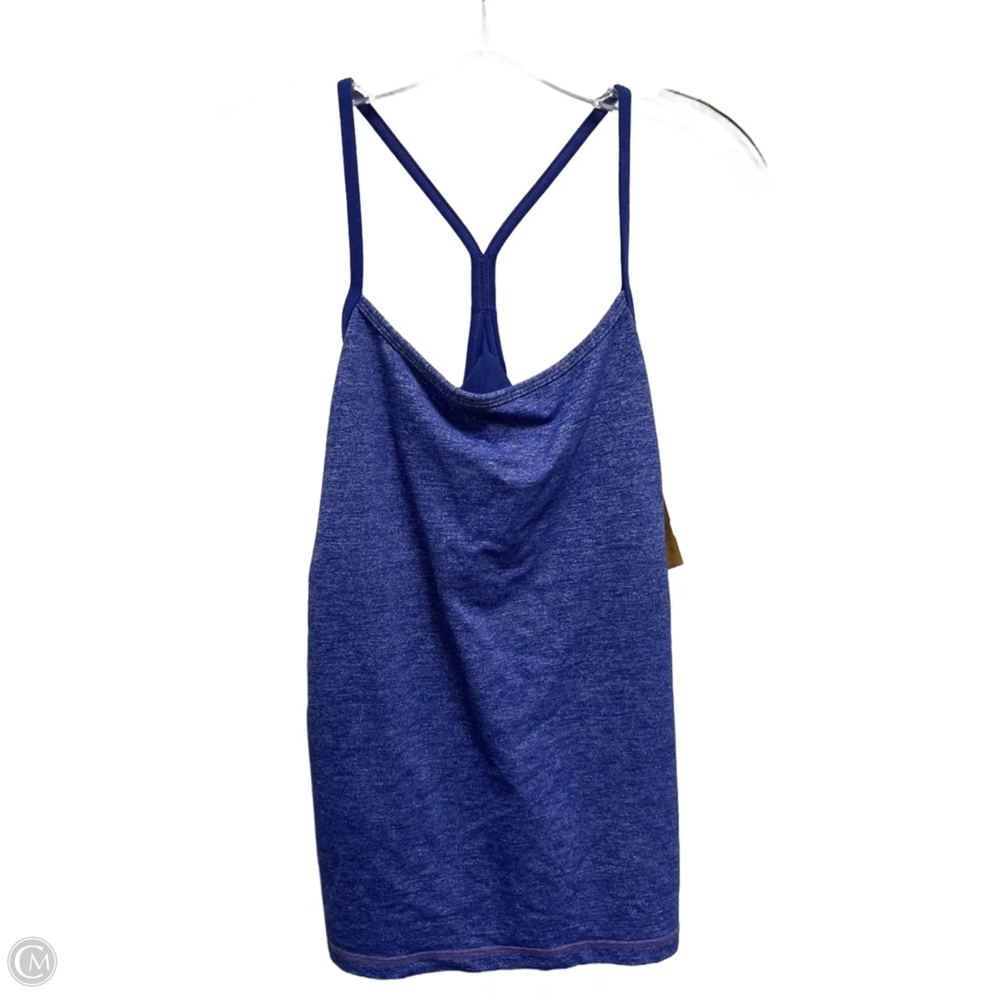 Athletic Tank Top By Lululemon In Blue, Size: L