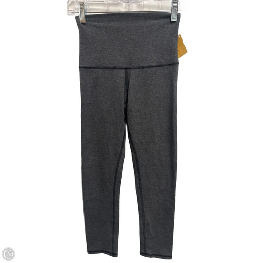 Athletic Leggings Capris By Lululemon In Grey, Size: Xs