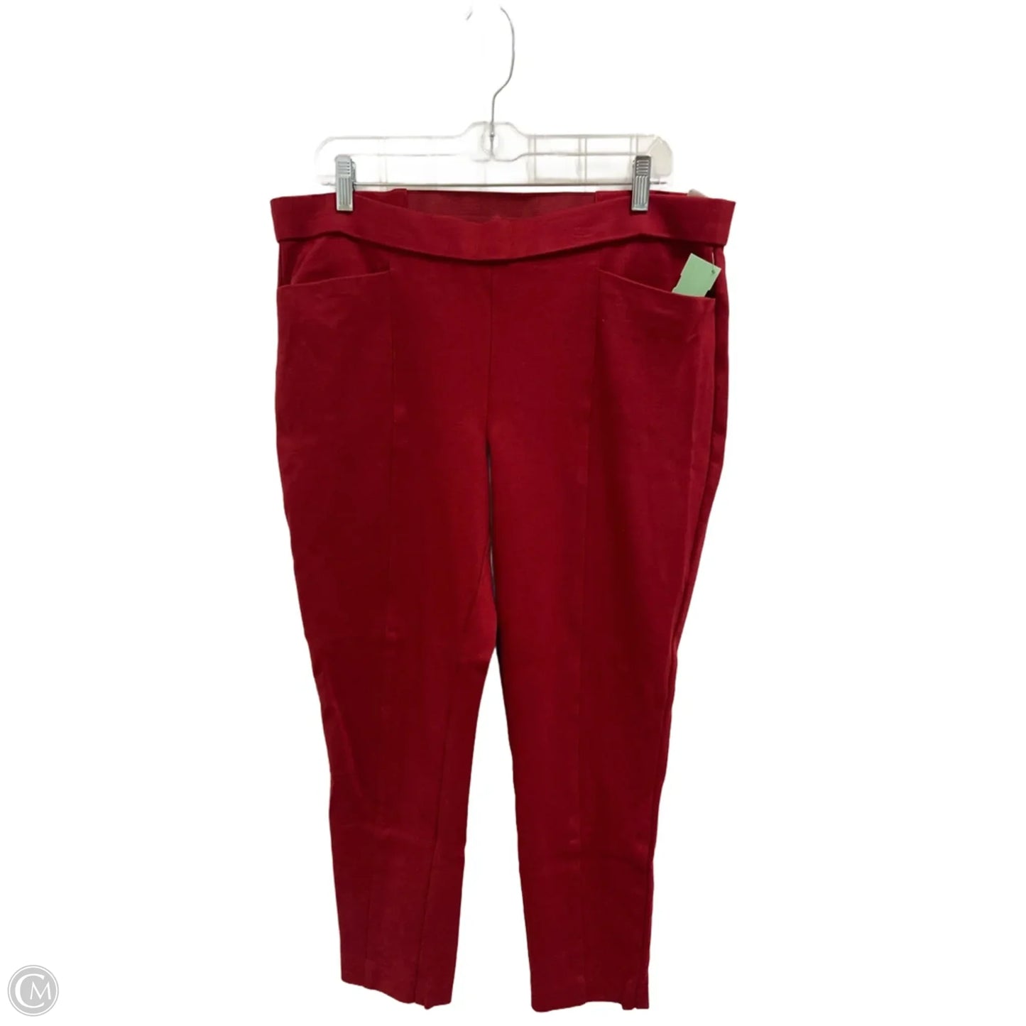 Pants Dress By Anne Klein In Red, Size: 16