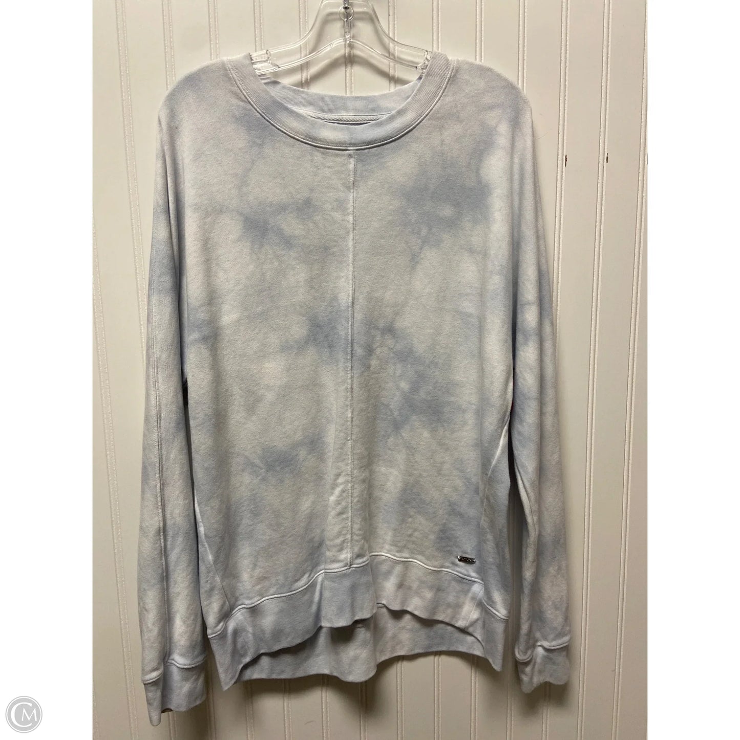 Sweatshirt Crewneck By Marc New York In Tie Dye Print, Size: L