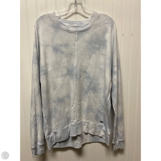 Sweatshirt Crewneck By Marc New York In Tie Dye Print, Size: L