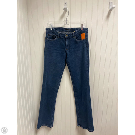 Jeans Boot Cut By Theory In Blue Denim, Size: 10