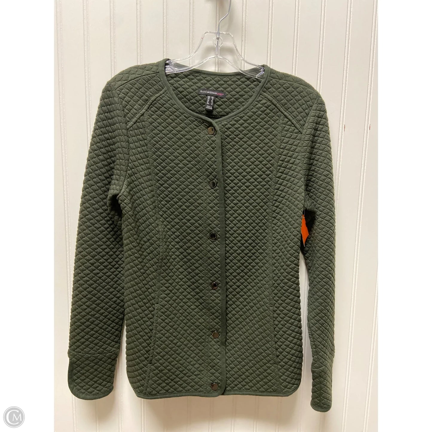 Coat Puffer & Quilted By Isaac Mizrahi Live Qvc In Green, Size: Xs
