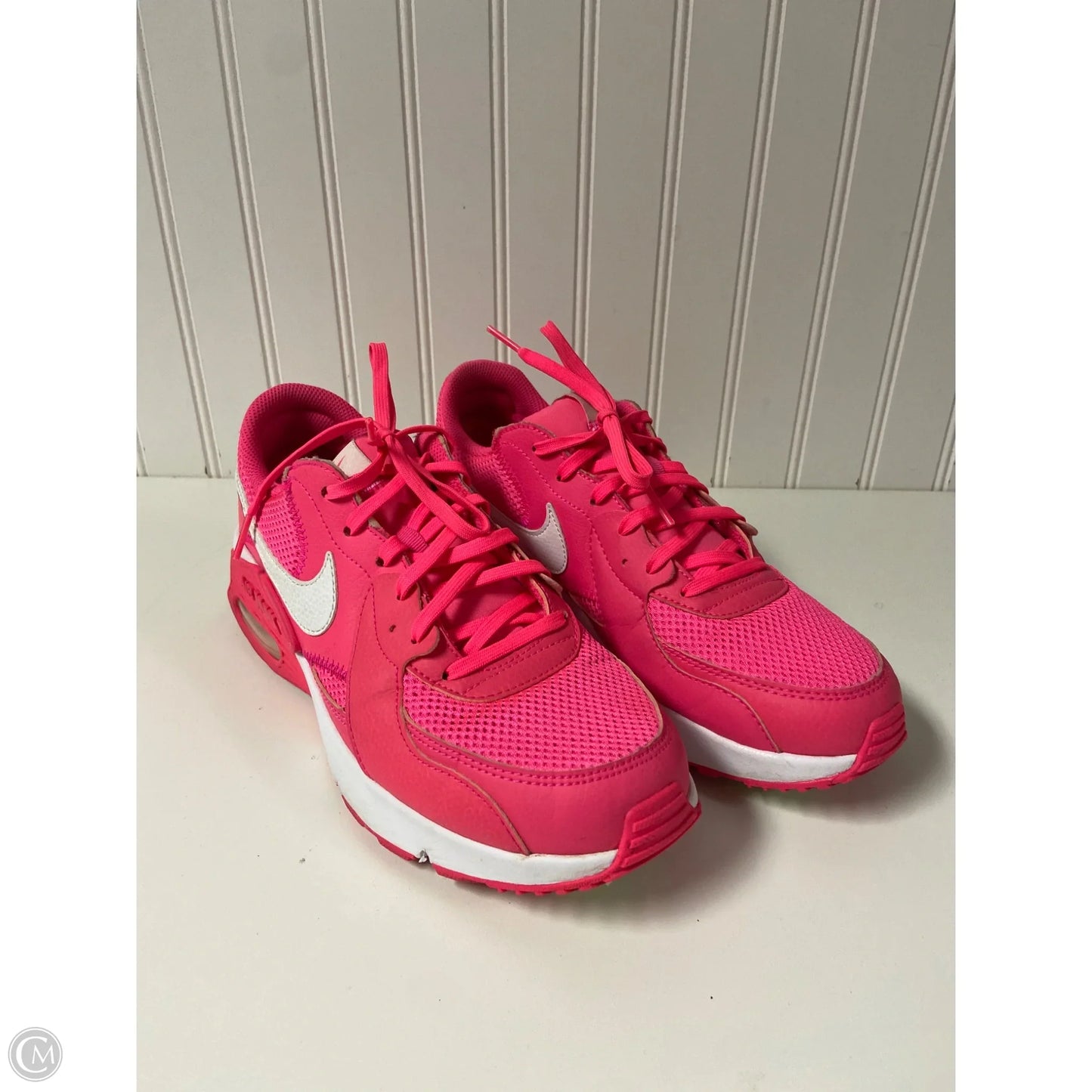 Shoes Sneakers By Nike In Pink & White, Size: 10