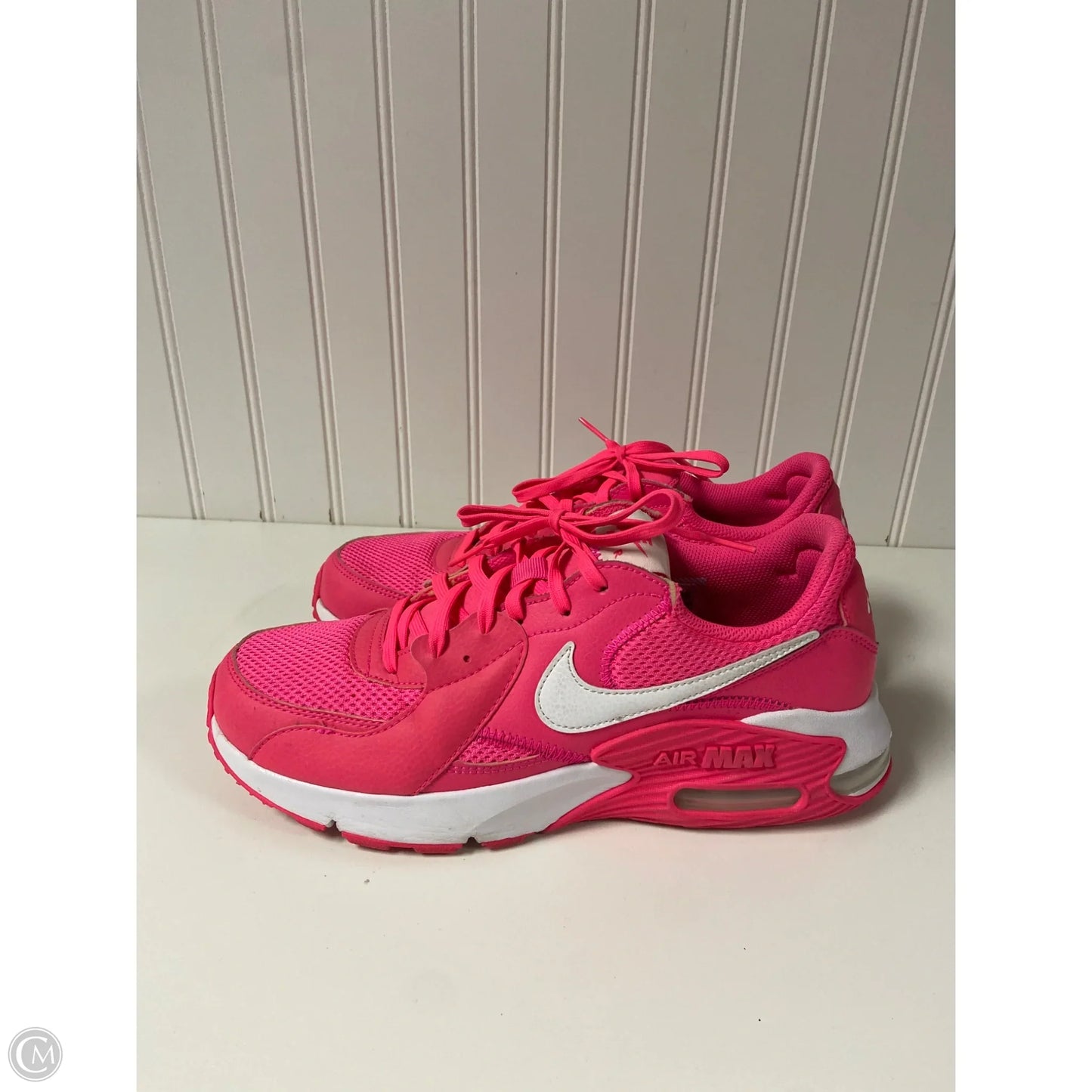 Shoes Sneakers By Nike In Pink & White, Size: 10