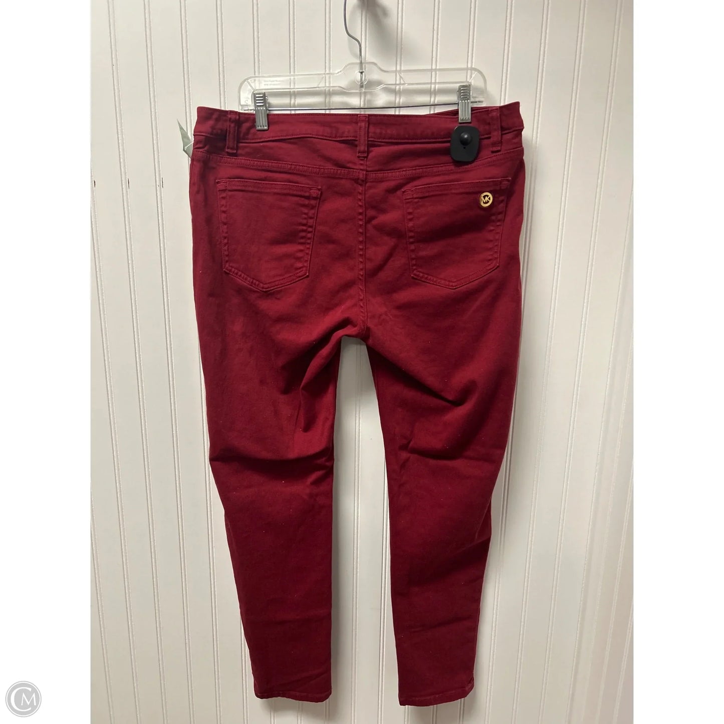 Jeans Designer By Michael Kors In Red, Size: 16