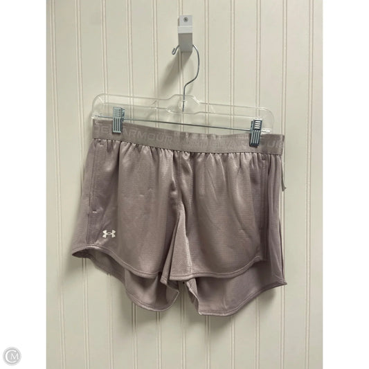 Athletic Shorts By Under Armour In Grey, Size: M