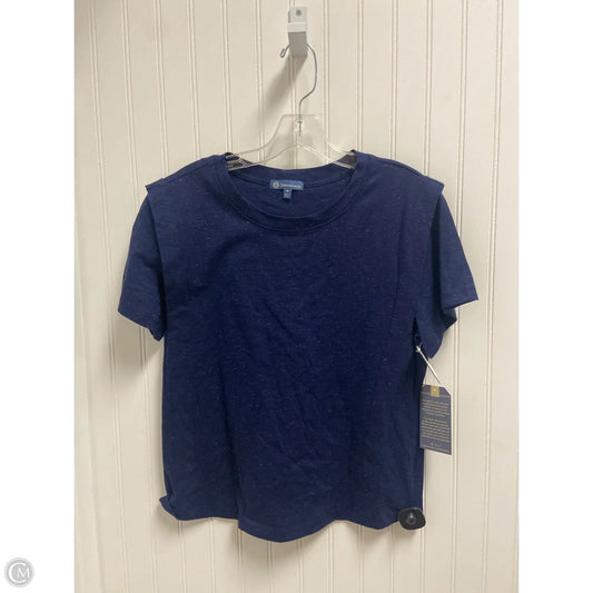 Top Short Sleeve Basic By Democracy In Navy, Size: S
