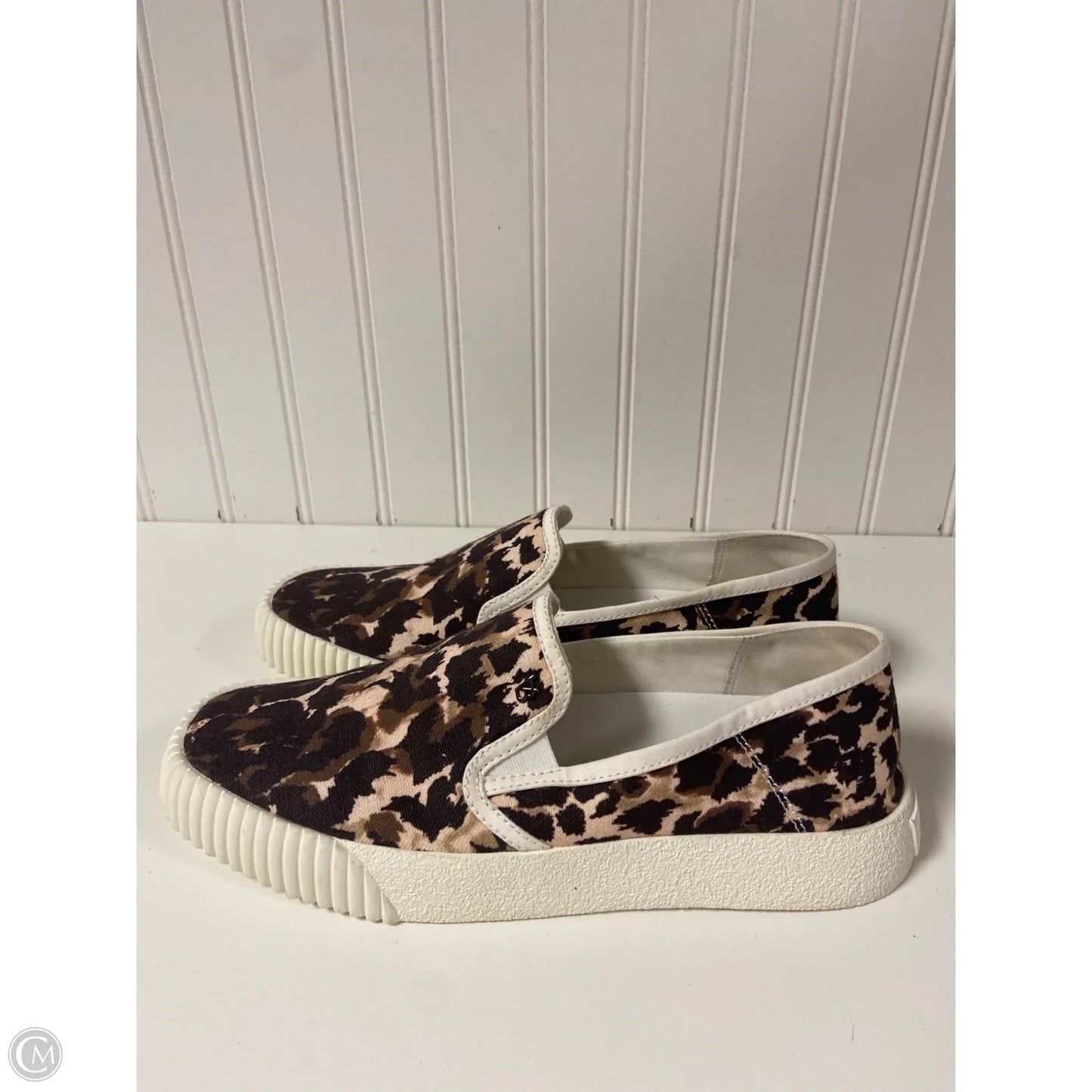 Shoes Flats By Veronica Beard In Animal Print, Size: 8