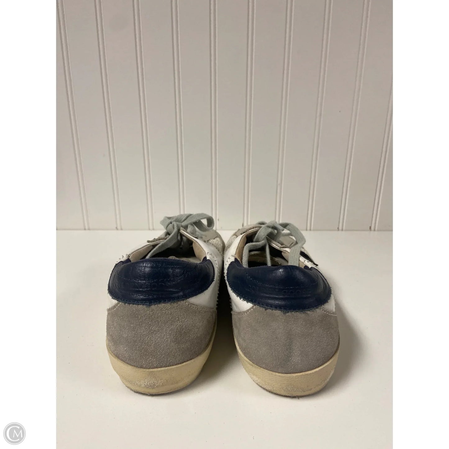 Shoes Luxury Designer By Golden Goose In Taupe, Size: 8.5 or 39