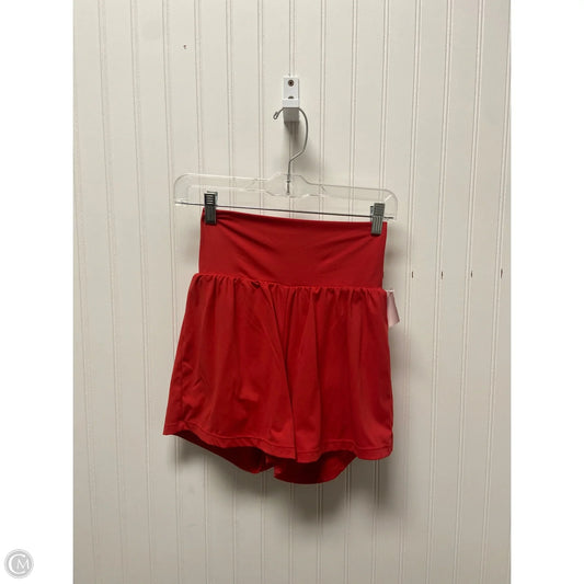 Athletic Shorts By Clothes Mentor In Red, Size: S