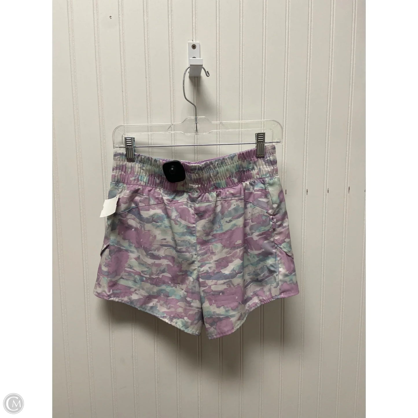 Athletic Shorts By Avia In Green & Purple, Size: S