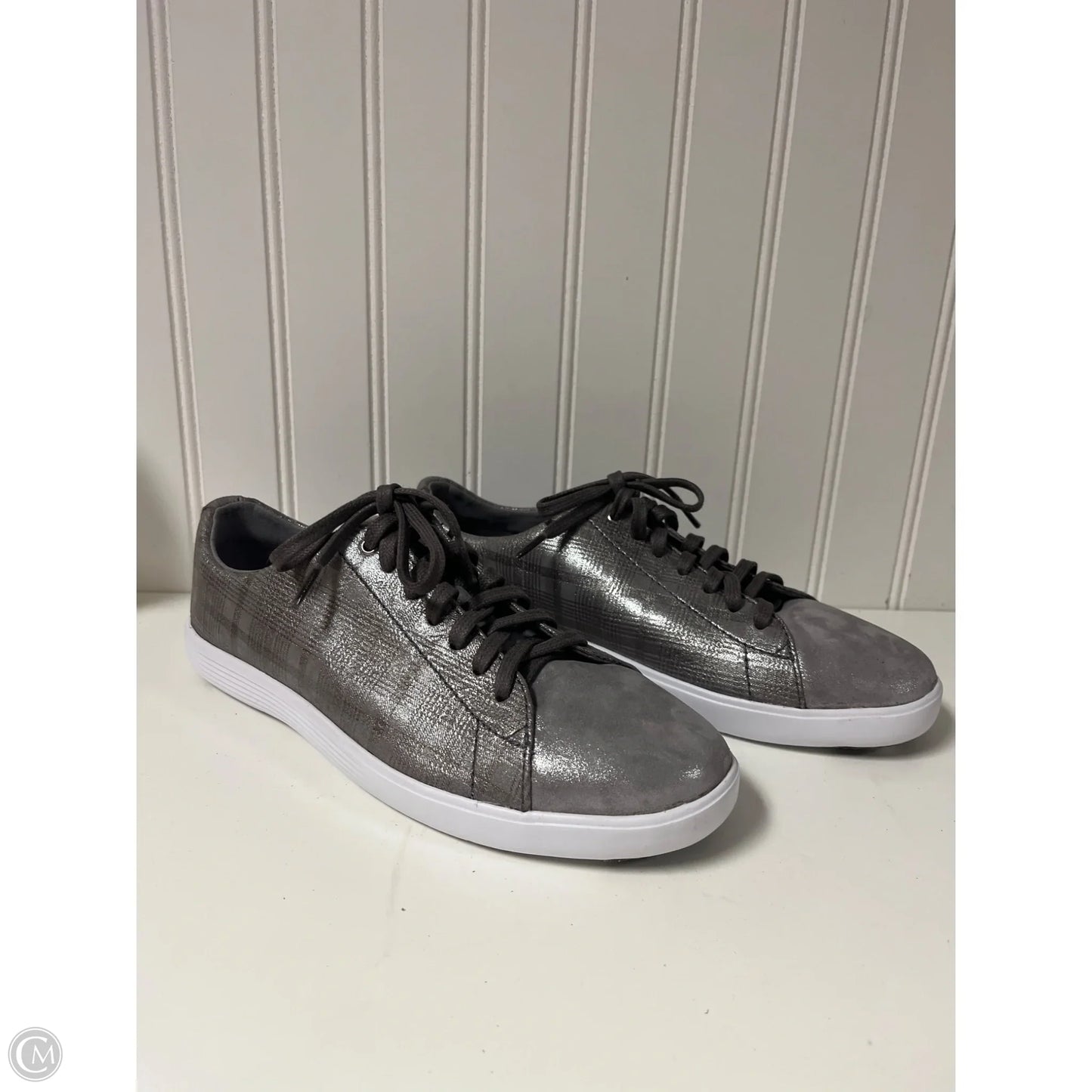 Shoes Sneakers By Cole-haan In Silver, Size: 8