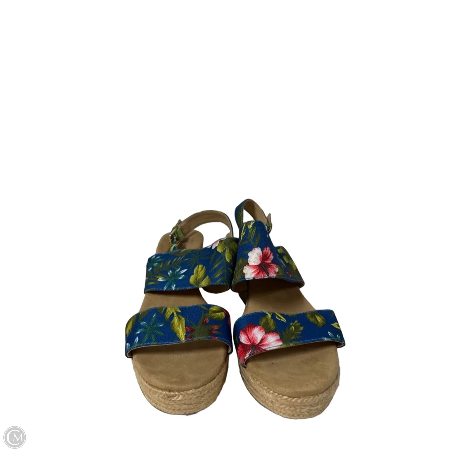 Shoes Heels Block By White Mountain In Blue, Size: 9