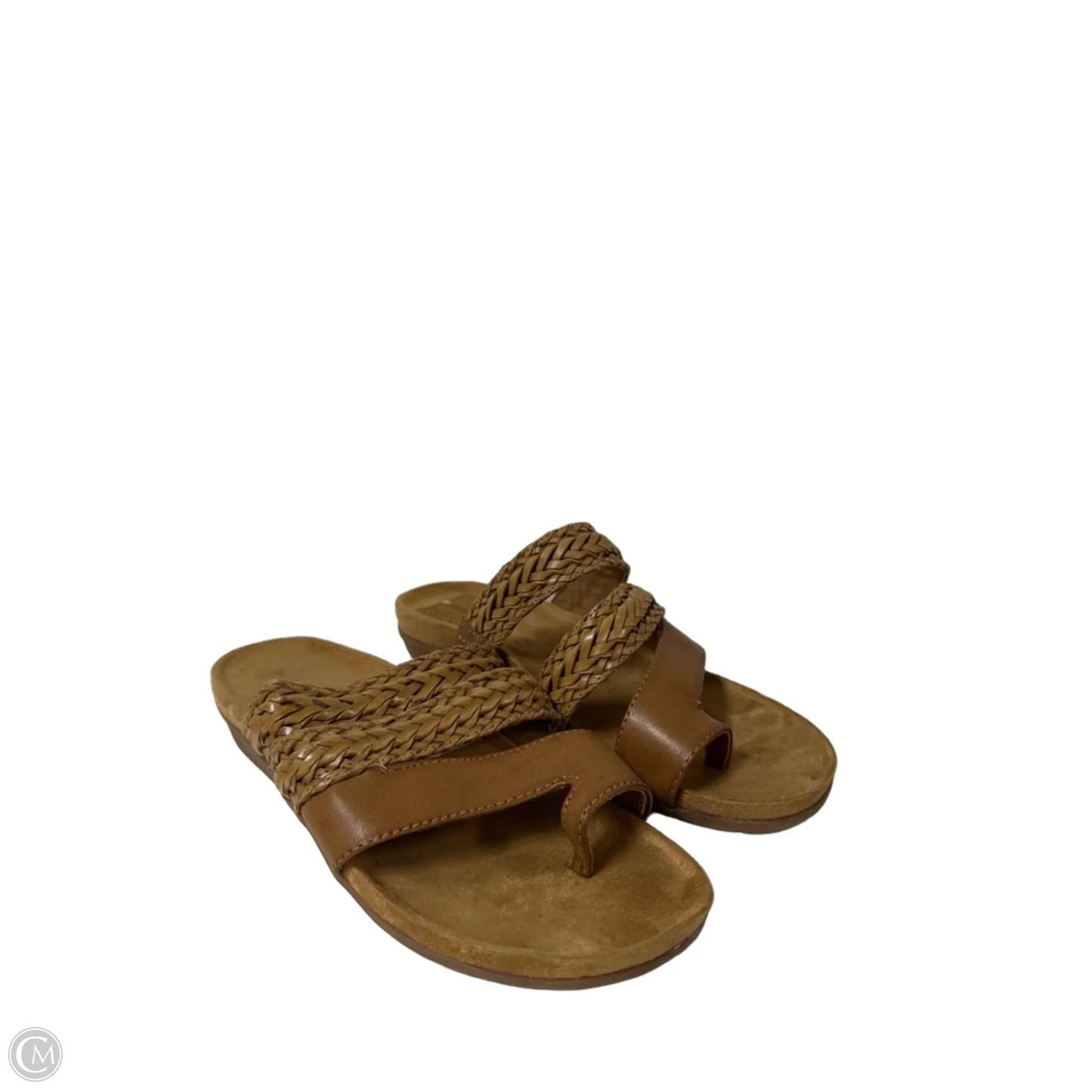 Sandals Flats By Bare Traps In Brown, Size: 9