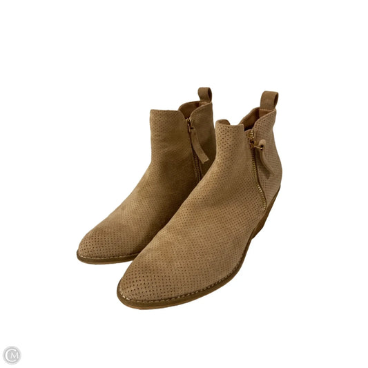 Boots Ankle Heels By Boutique + In Brown, Size: 8
