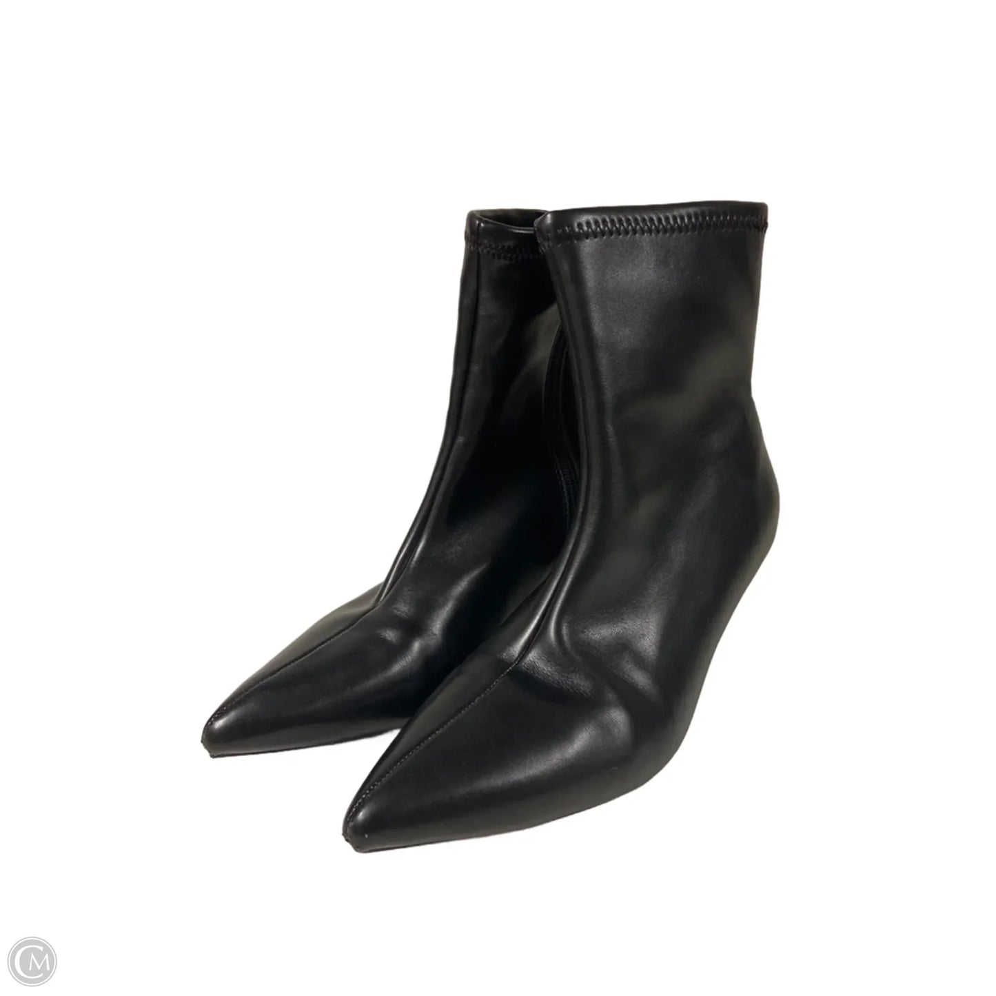 Boots Ankle Heels By A New Day In Black, Size: 8